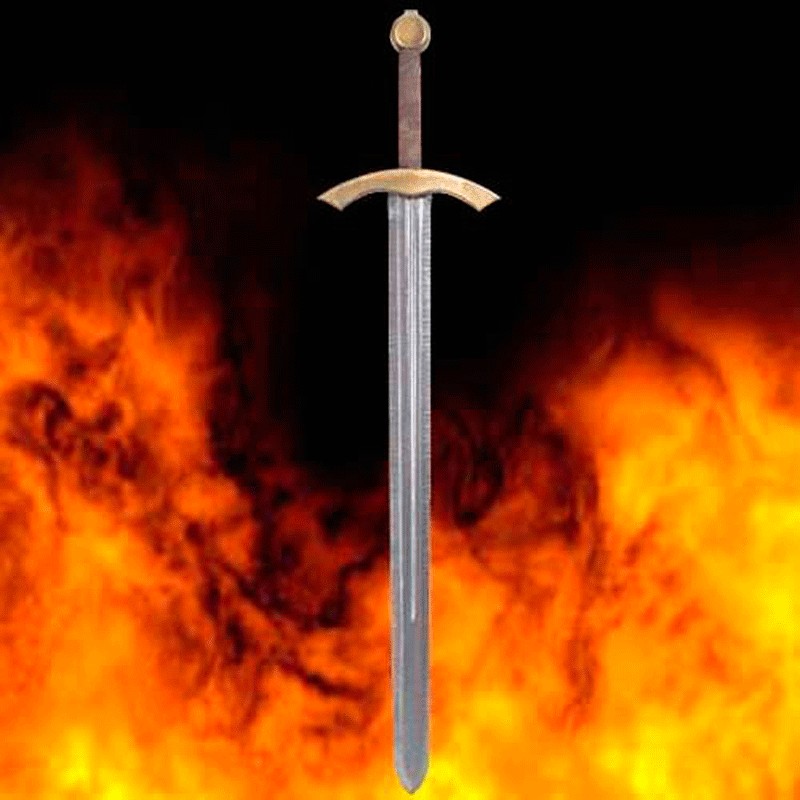 Espada medieval látex para LARP